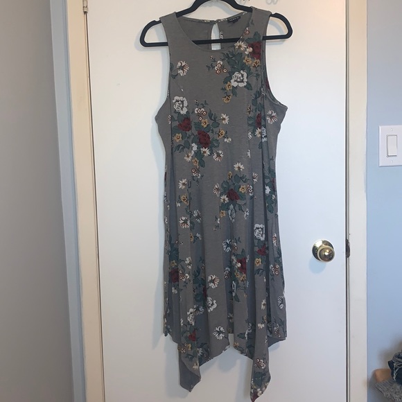 Torrid floral trapeze dress - Picture 3 of 7